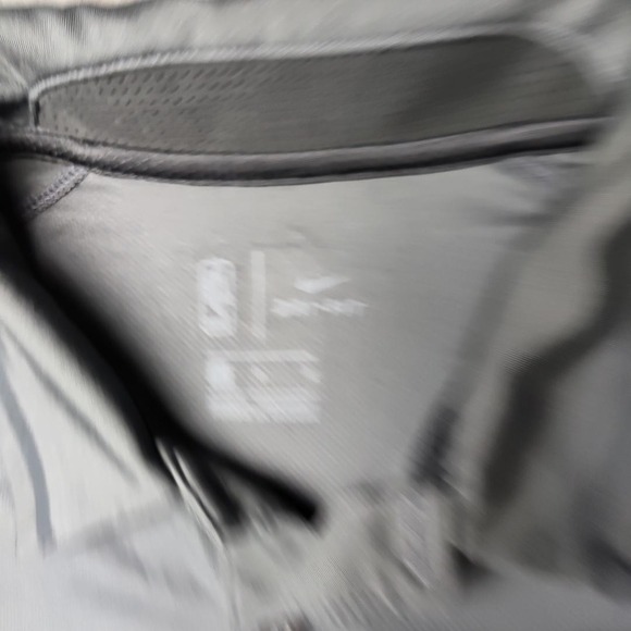 Nike Chicago Bulls Polo Shirt Men Large Gray NBA Basketball Dri-FIT Short Sleeve - Picture 6 of 10